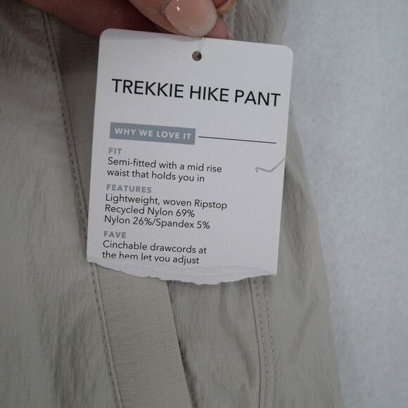 NEW Athleta Women's Plus Size 26 Trekkie Hike Pants Tan Birch - Picture 6 of 10
